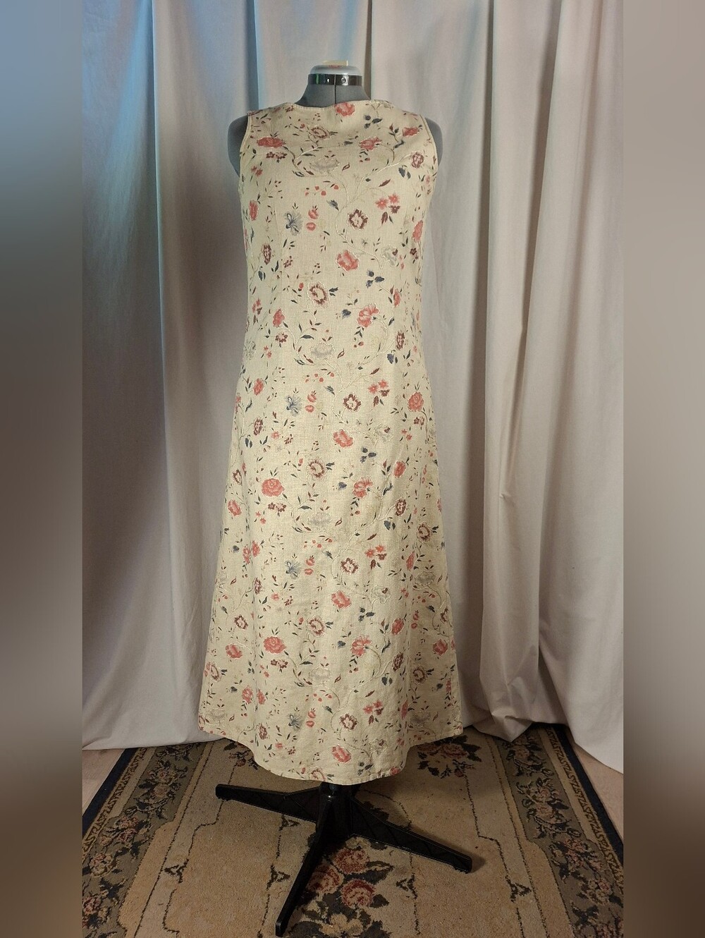 Linen Laura Ashley Dress